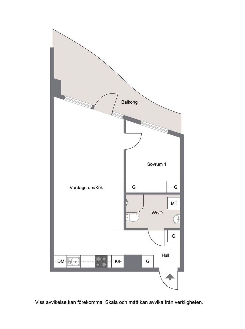 Bostadsrätt, Funäsgatan 8, Vån 8 (183/1703), Råcksta / Vällingby Parkstad, Stockholm