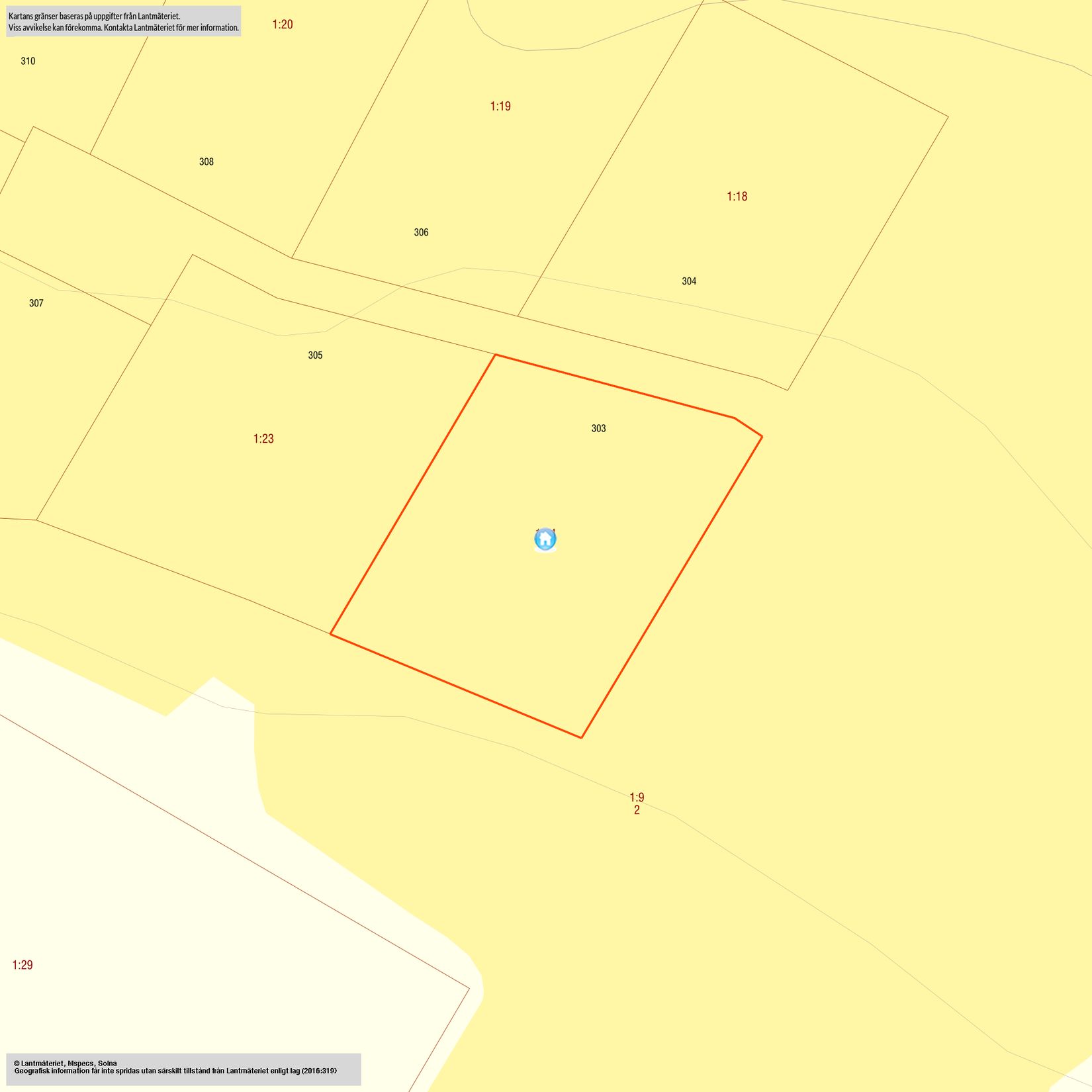 Tomt, Fåsjöhyttan 303, Fåsjön/Nora, Nora