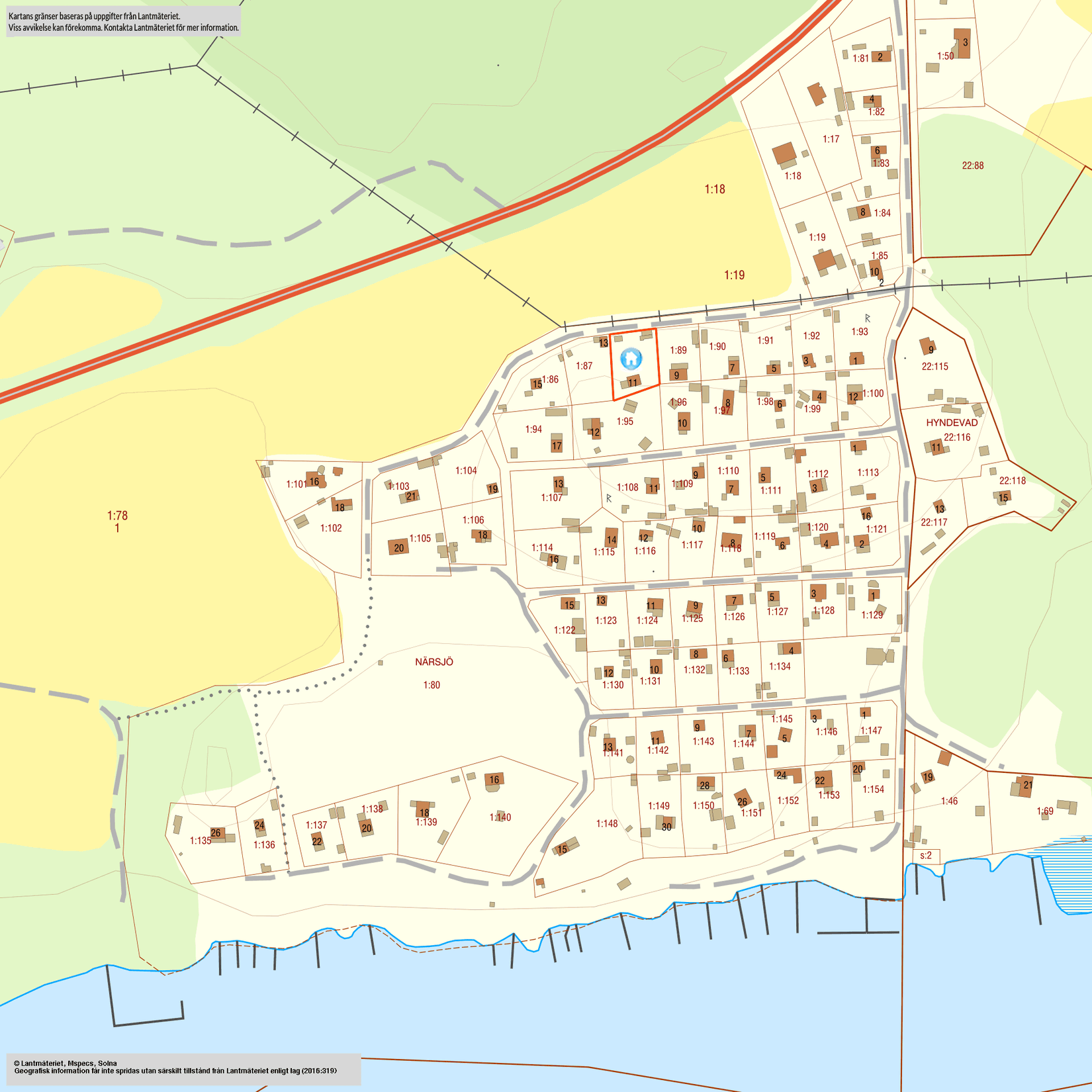 Villa, Wirgins väg 11, Närsjö, Eskilstuna