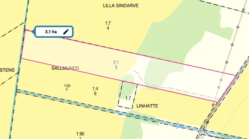 Tomt, Hamra Skogs/Hamra Sallmunds, Hamra, Gotland