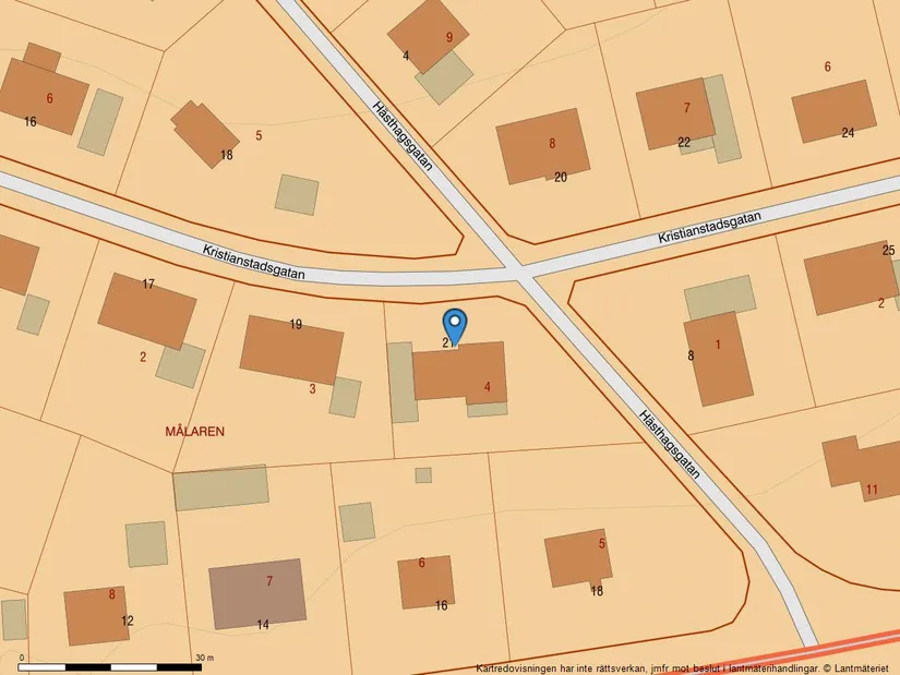 Villa, Hästhagsgatan 5, Tyringe, Hässleholm