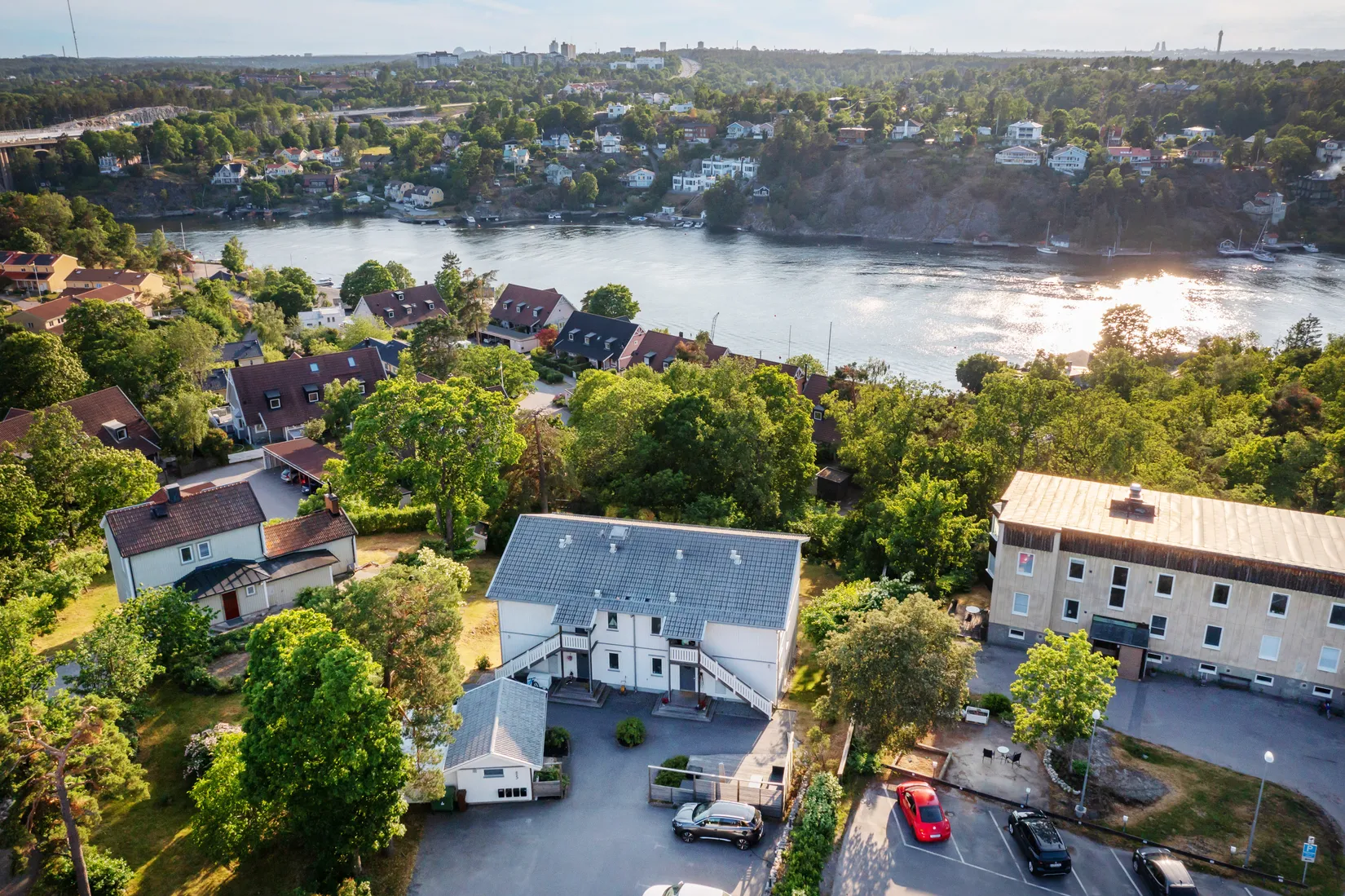 Radhus, Talluddsvägen 5B, Björknäs, Nacka