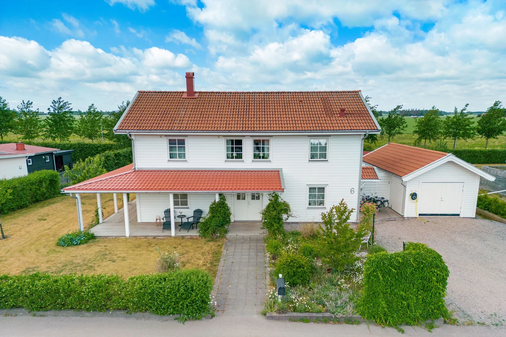 Villa, Badmintongatan 6, Gröngarn, Enköping