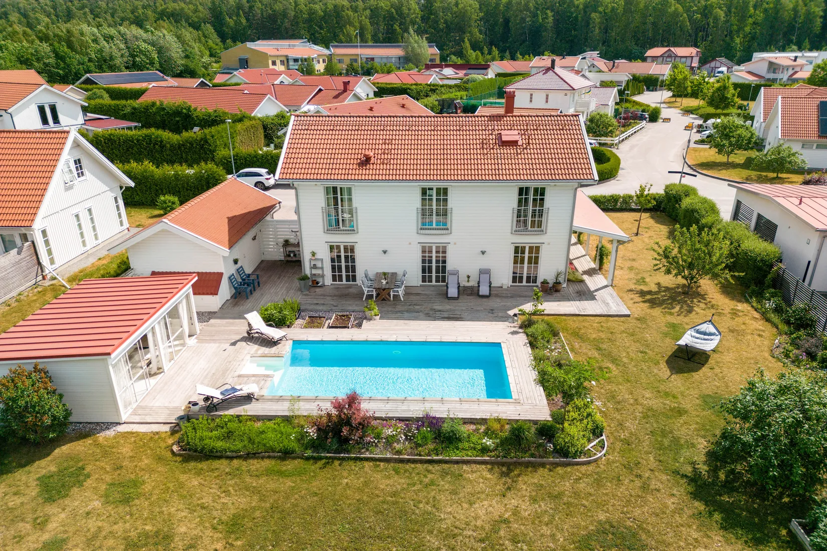 Villa, Badmintongatan 6, Gröngarn, Enköping