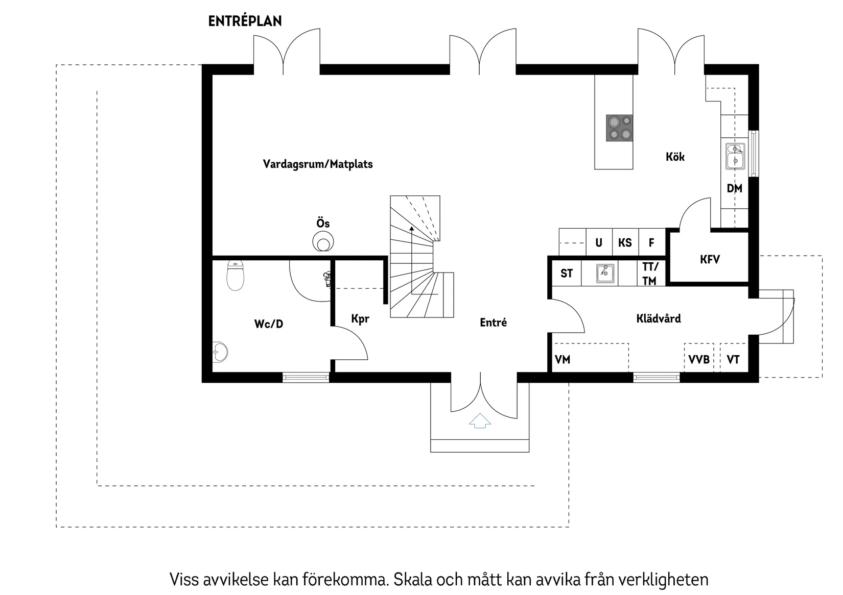 Villa, Badmintongatan 6, Gröngarn, Enköping