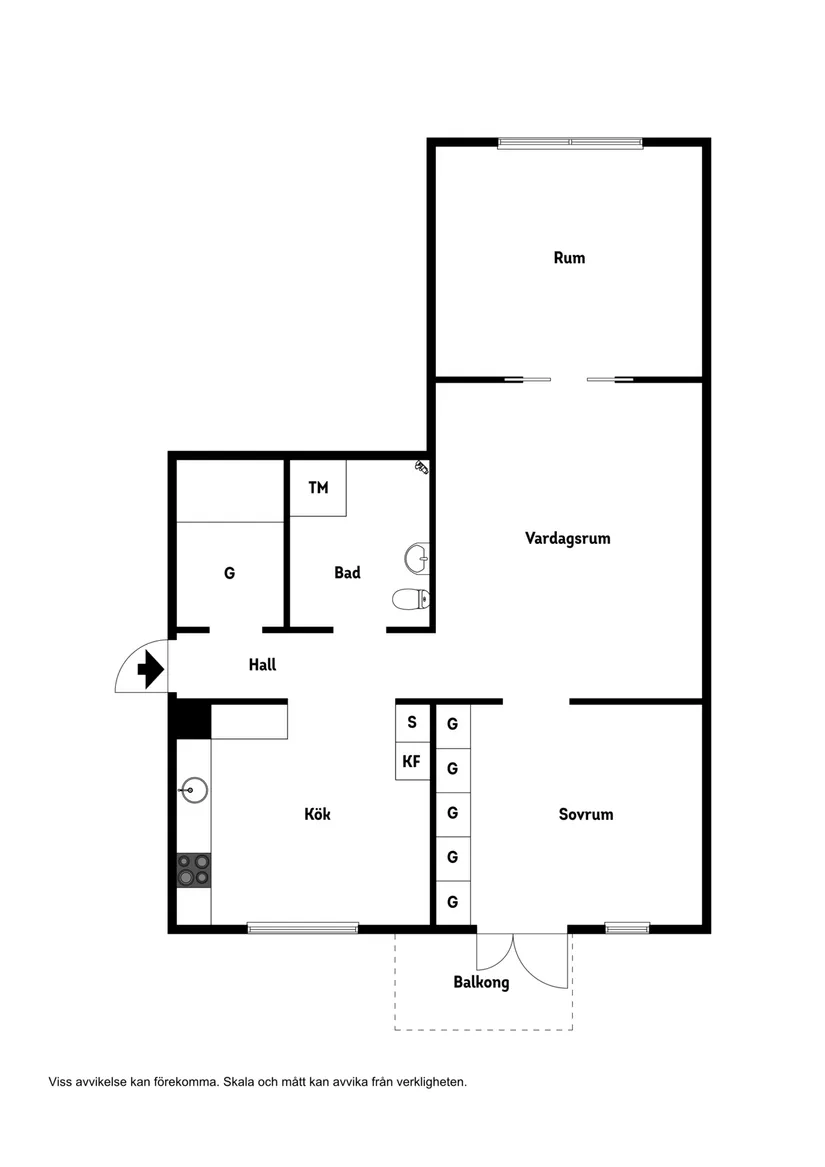Bostadsrätt, Bjäregatan 13, Eneborg, Helsingborg
