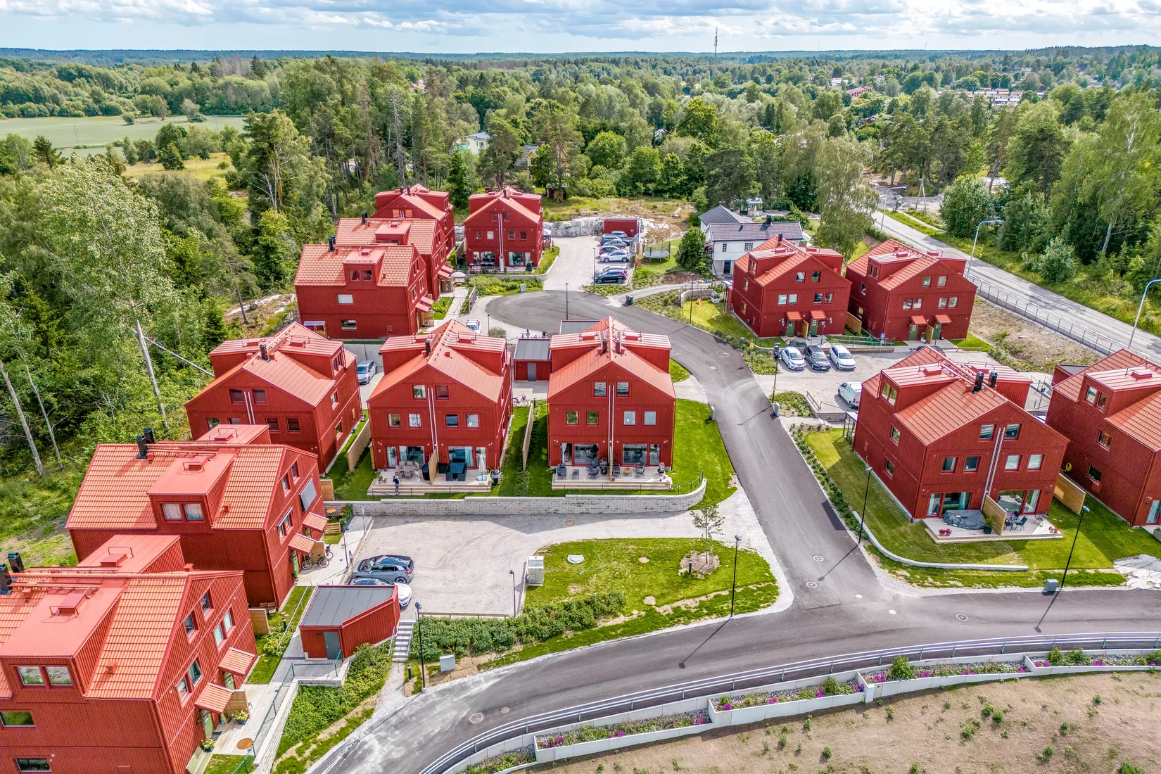 Radhus, STRÖMGÅRDSVÄGEN 44, Lindholmen, Vallentuna