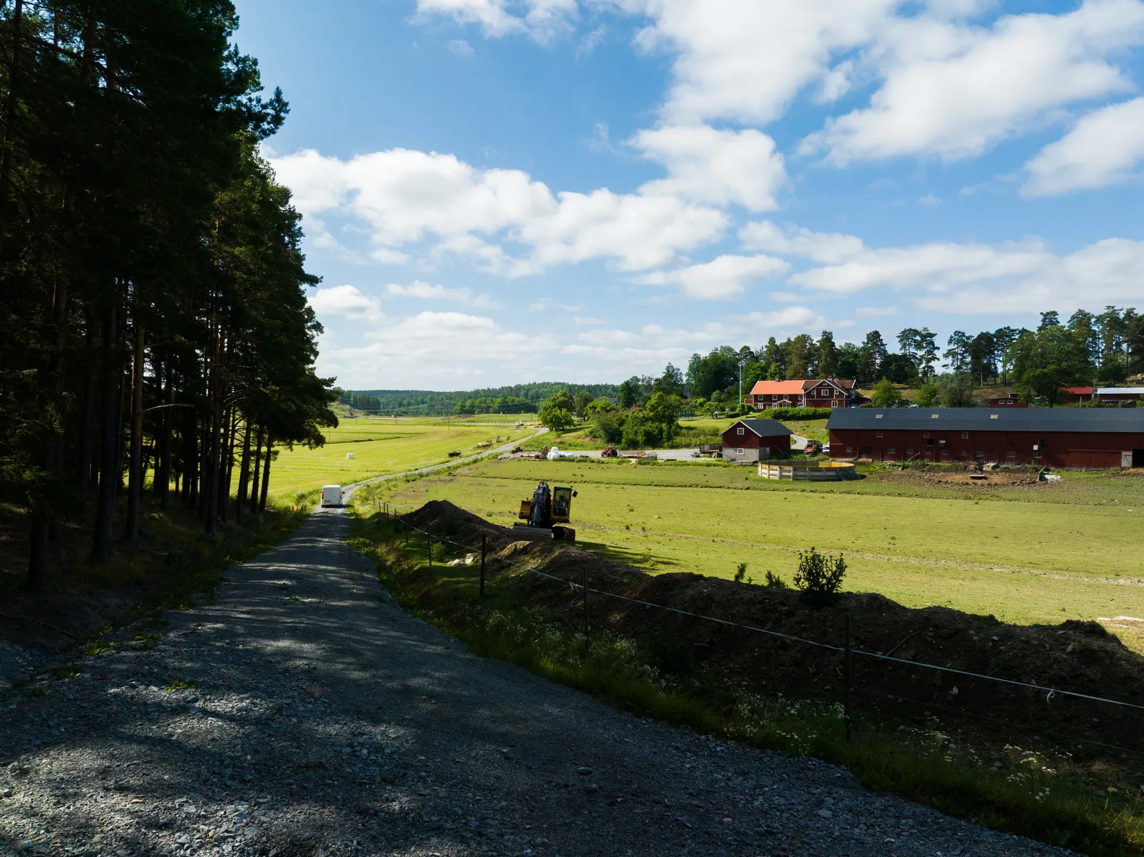 Tomt, Tomter på landet strax utanför Björnlunda, Lantligt, Gnesta
