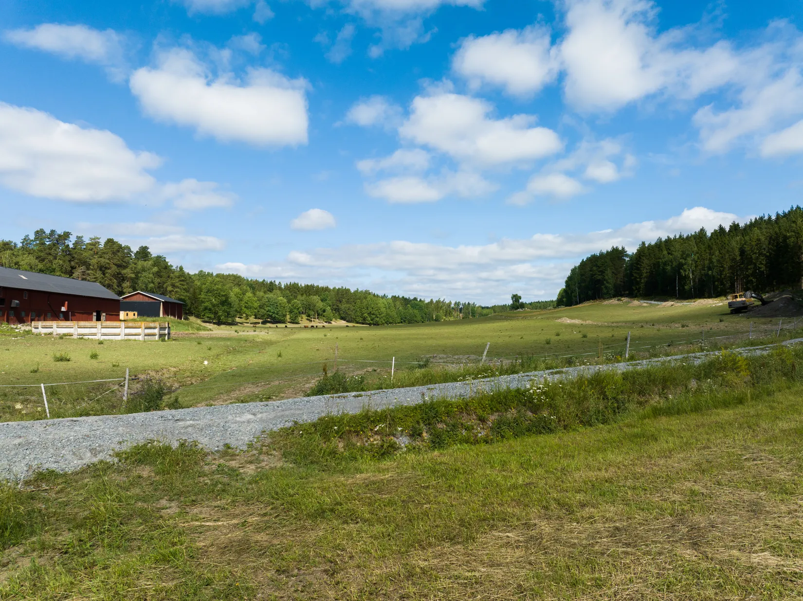 Tomt, Tomter på landet strax utanför Björnlunda, Lantligt, Gnesta