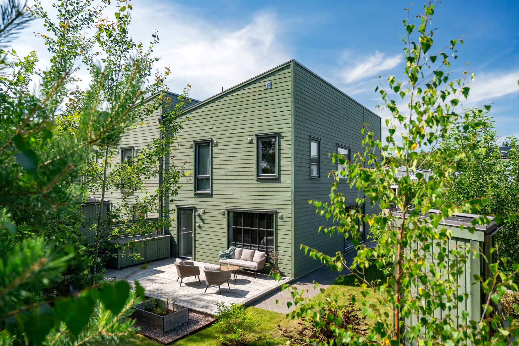 Radhus, Soldattorpsvägen 14, Lindbacken, Uppsala