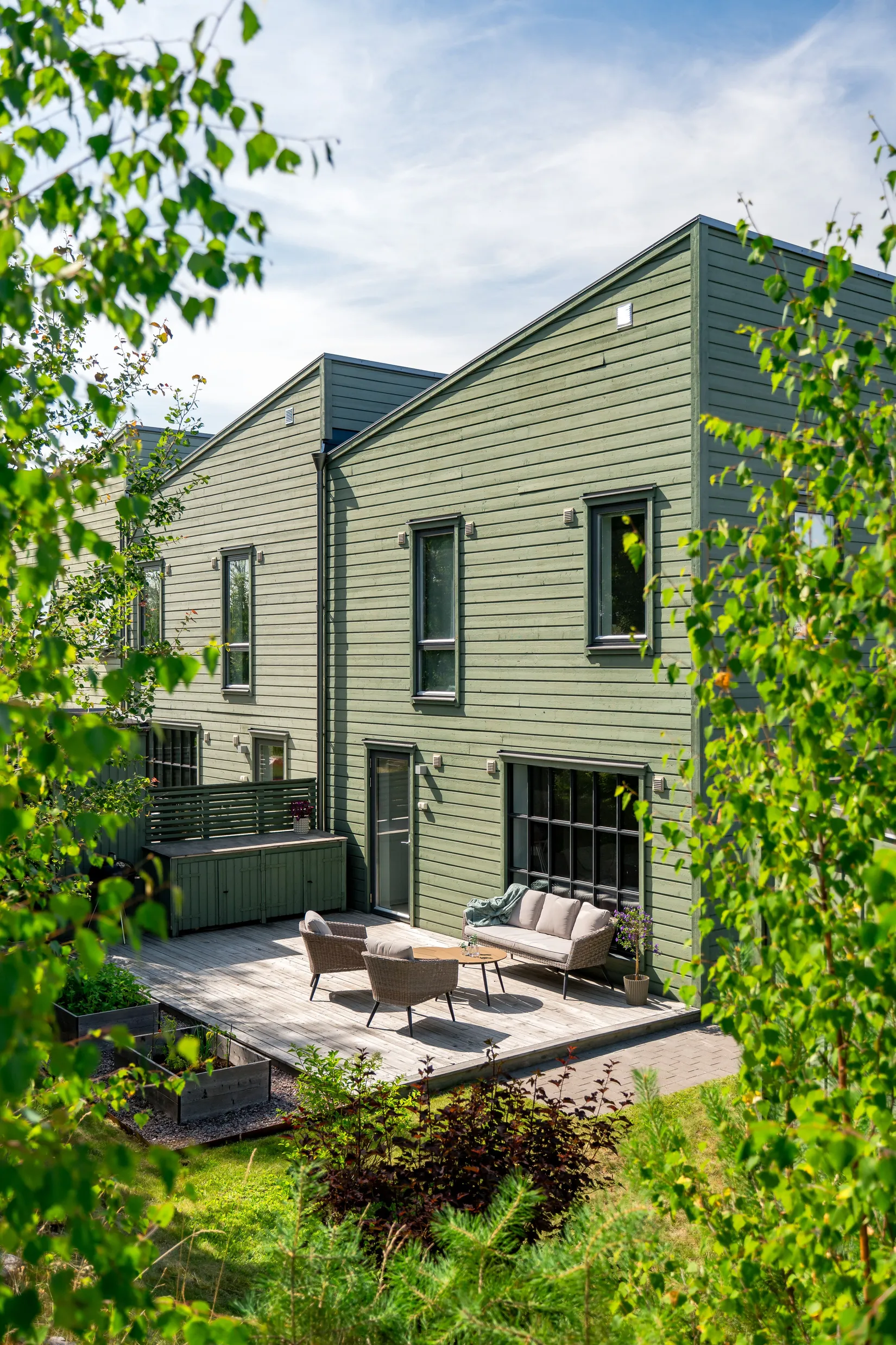Radhus, Soldattorpsvägen 14, Lindbacken, Uppsala