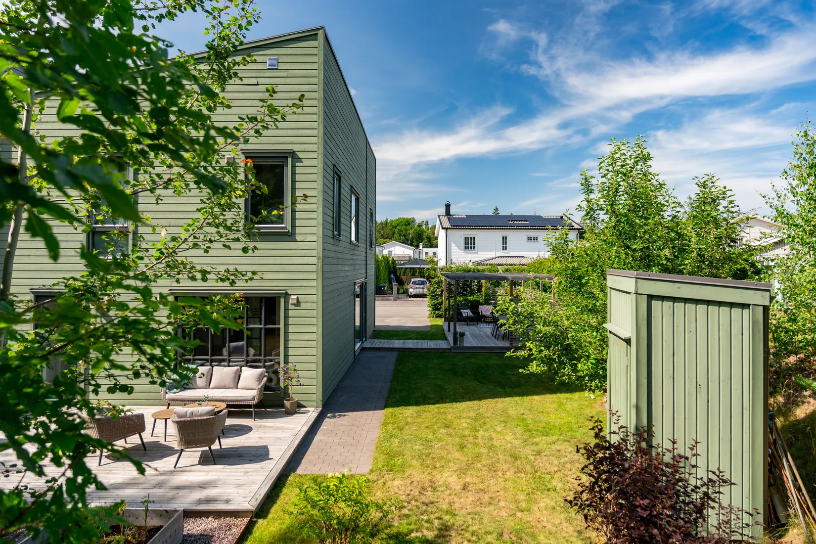 Radhus, Soldattorpsvägen 14, Lindbacken, Uppsala