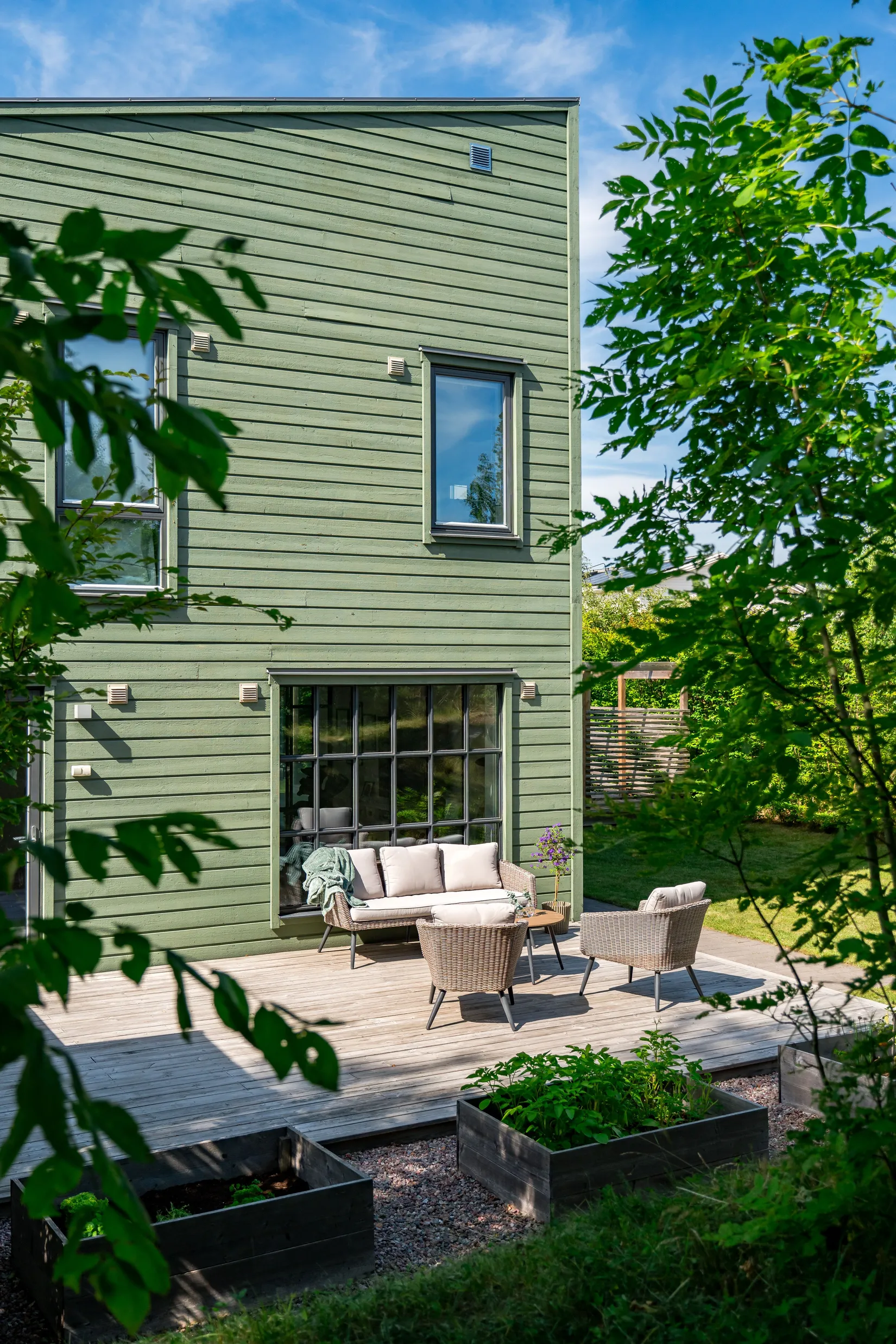 Radhus, Soldattorpsvägen 14, Lindbacken, Uppsala