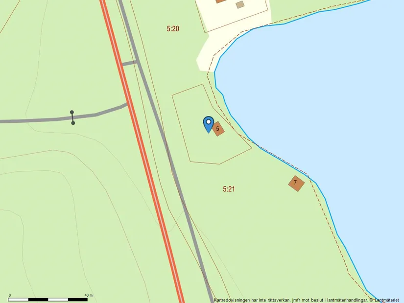 Fritidshus, Djuptjärn 5, Djuptjärn, Skellefteå
