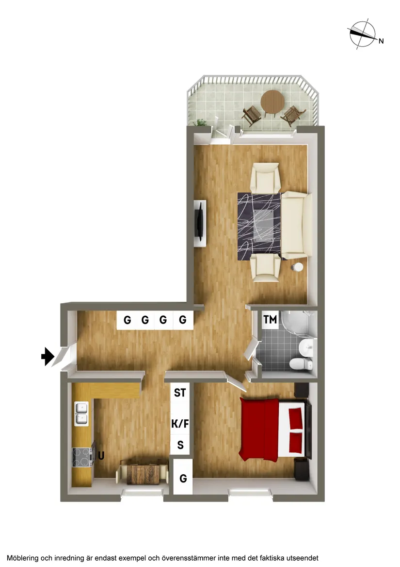 Bostadsrätt, Österled 13A, Äsperöd, Uddevalla