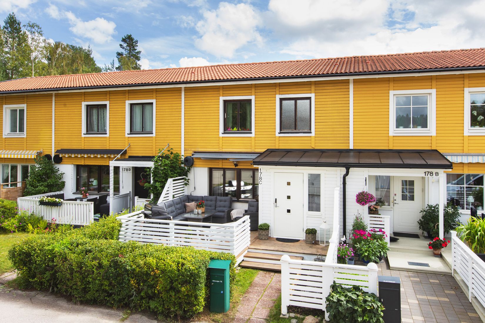 Radhus, Vallhovsvägen 178C, Vallhov, Sandviken