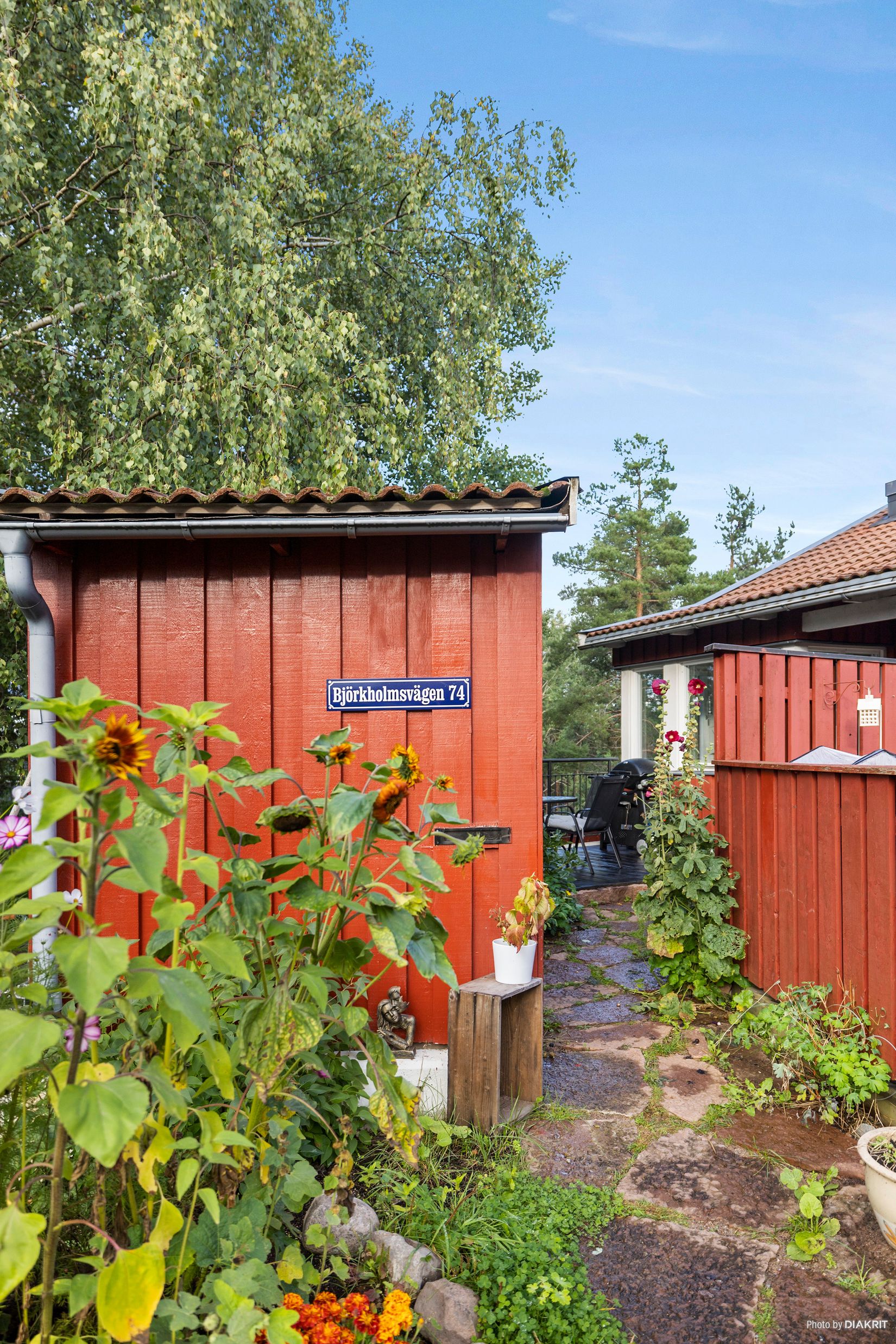 Radhus, Björkholmsvägen 74, Orminge Centrum, Nacka