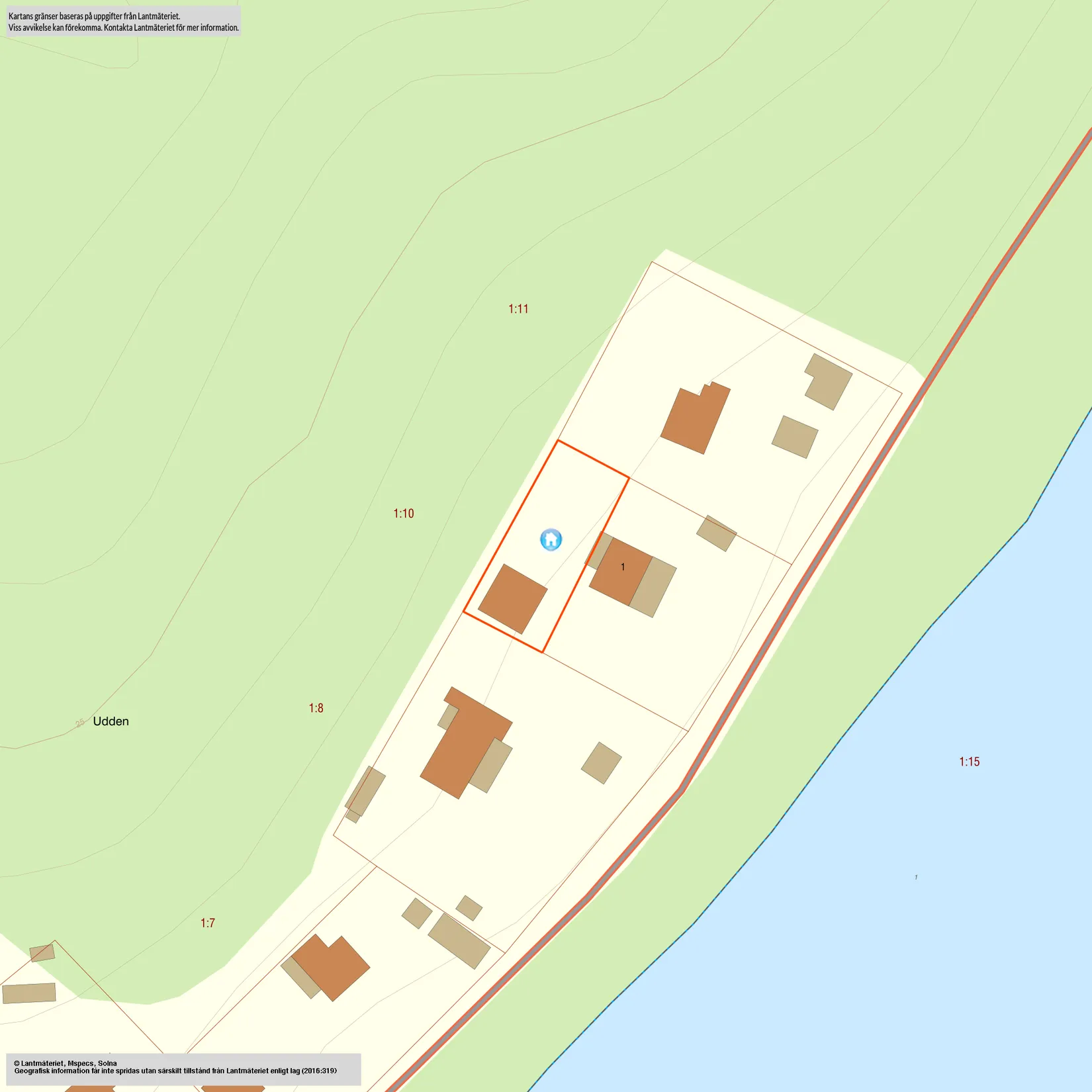 Villa, Solstadström Solviken 2, Solstadström, Västervik