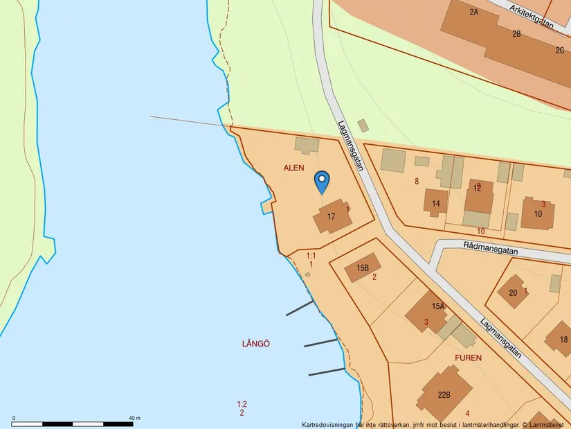 Villa, Lagmansgatan 17, Långö, Karlskrona