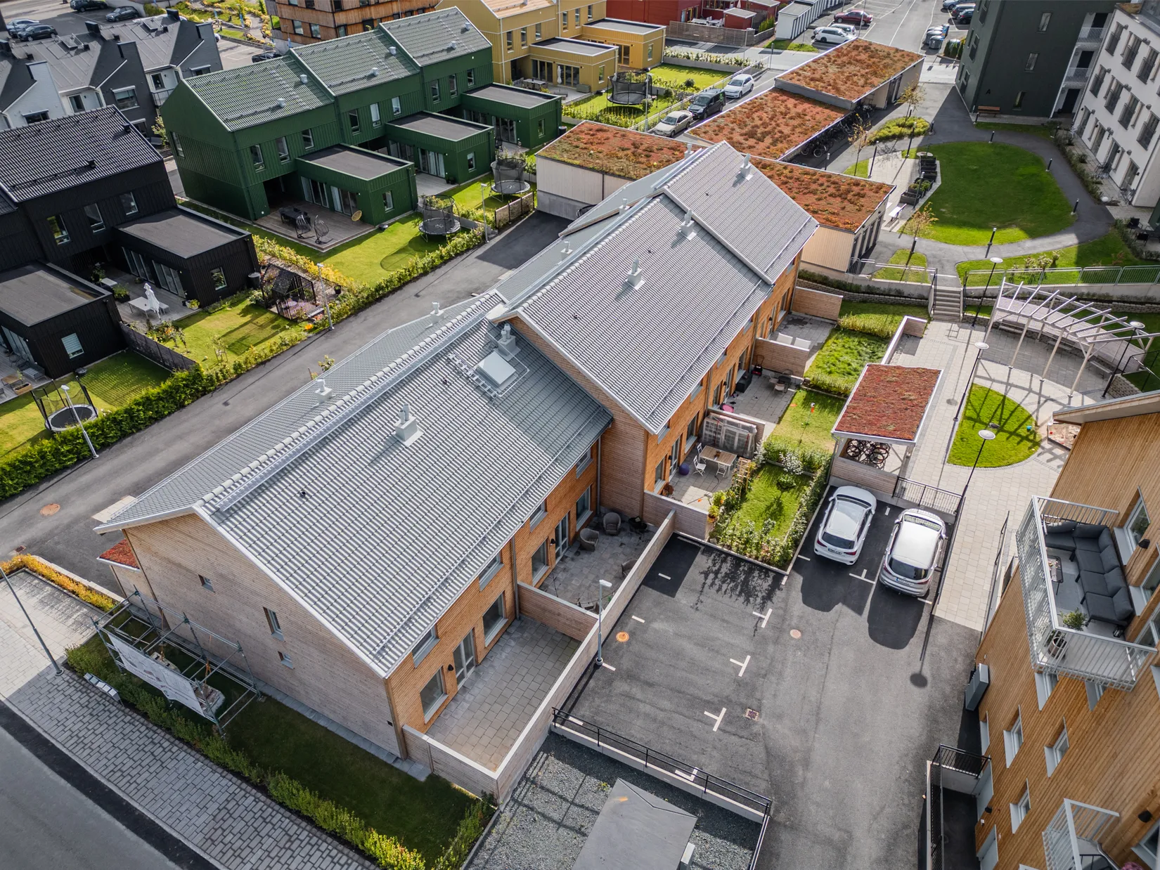 Radhus, Polluxgatan 17, Kungsängen, Jönköping