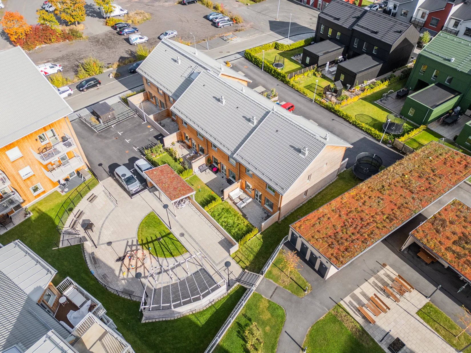 Radhus, Polluxgatan 17, Kungsängen, Jönköping