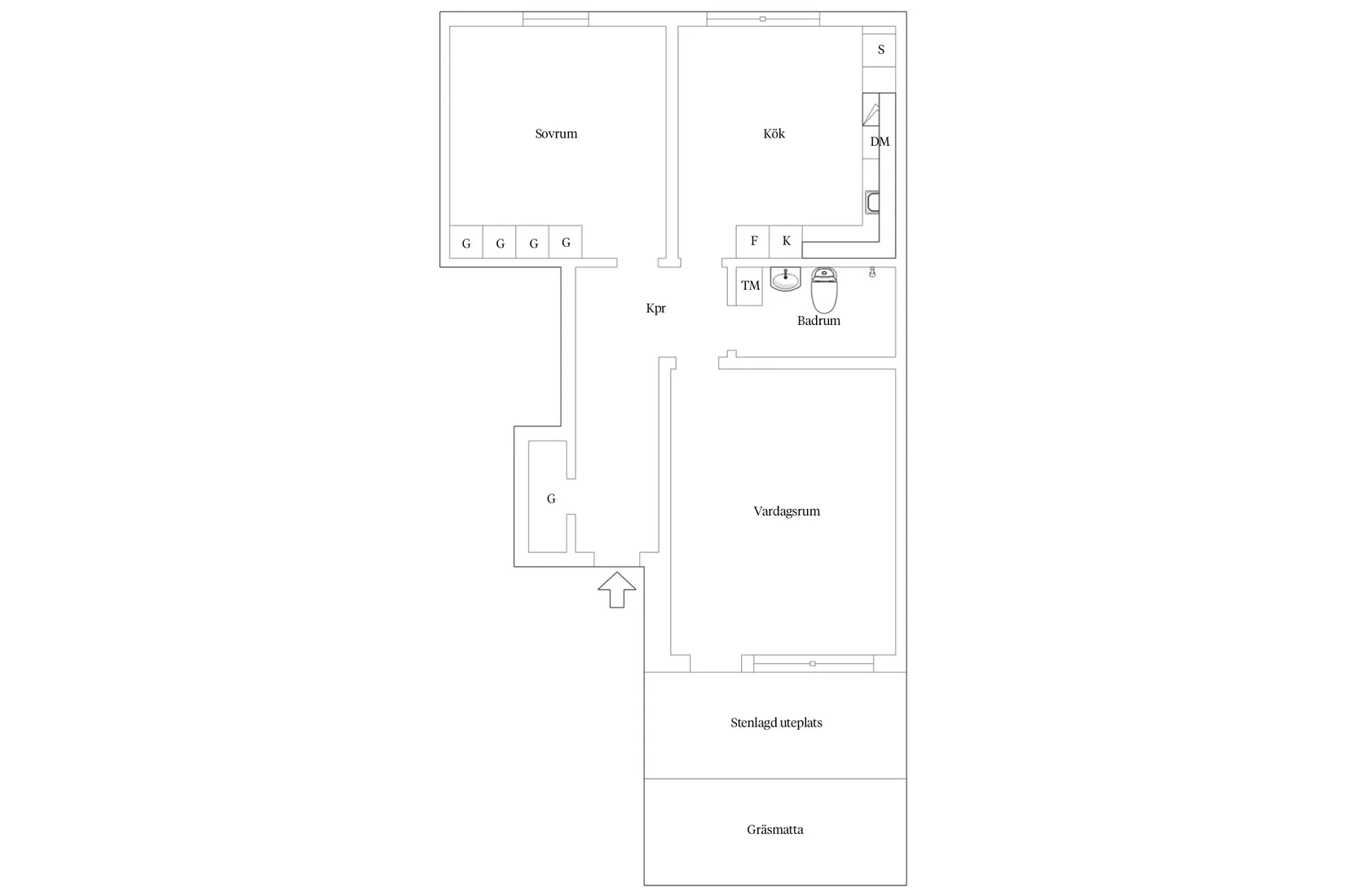Bostadsrätt, Skiftesvägen 77, Teleborg, Växjö