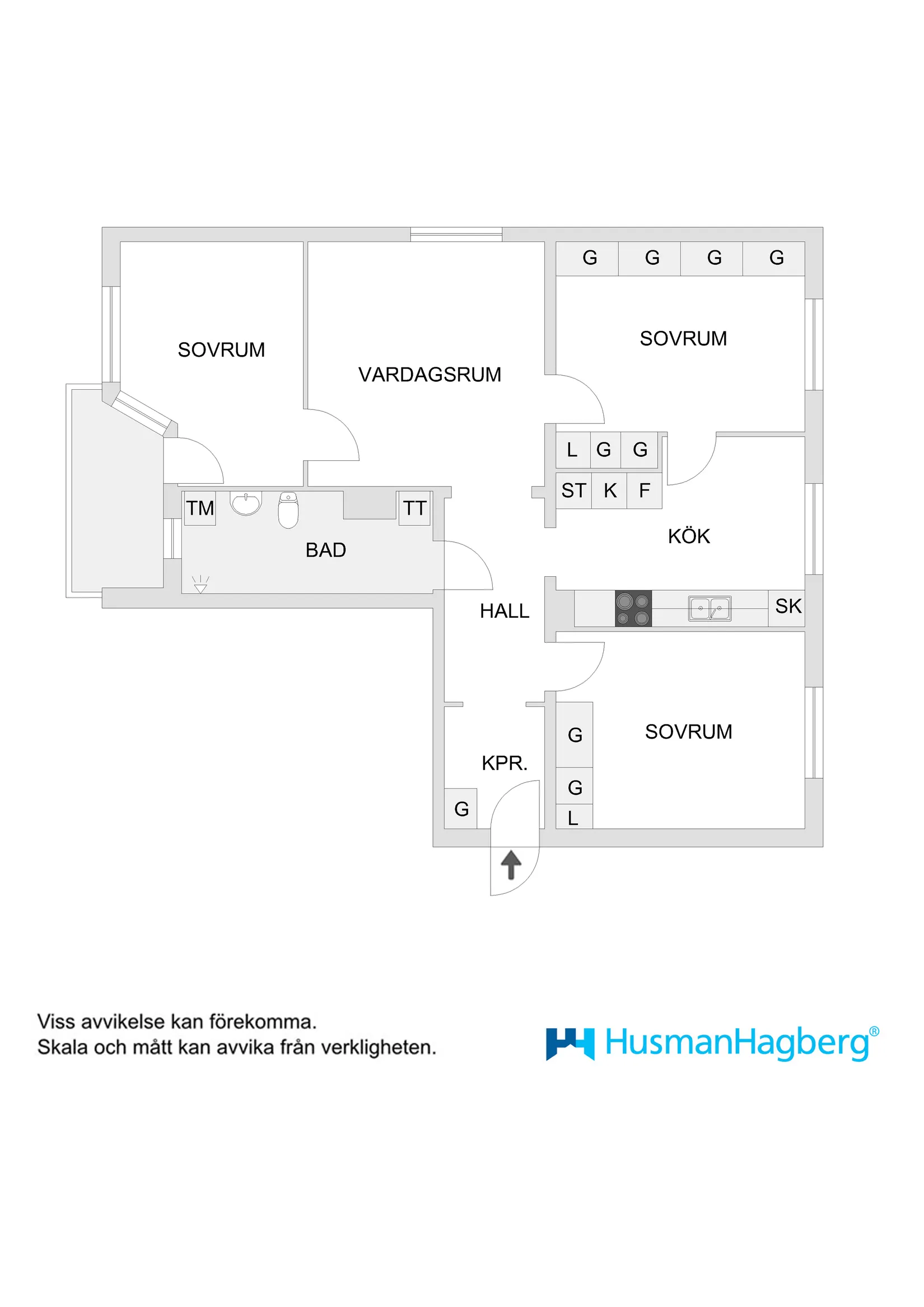 Bostadsrätt, Borgvägen 21, Teg, Umeå