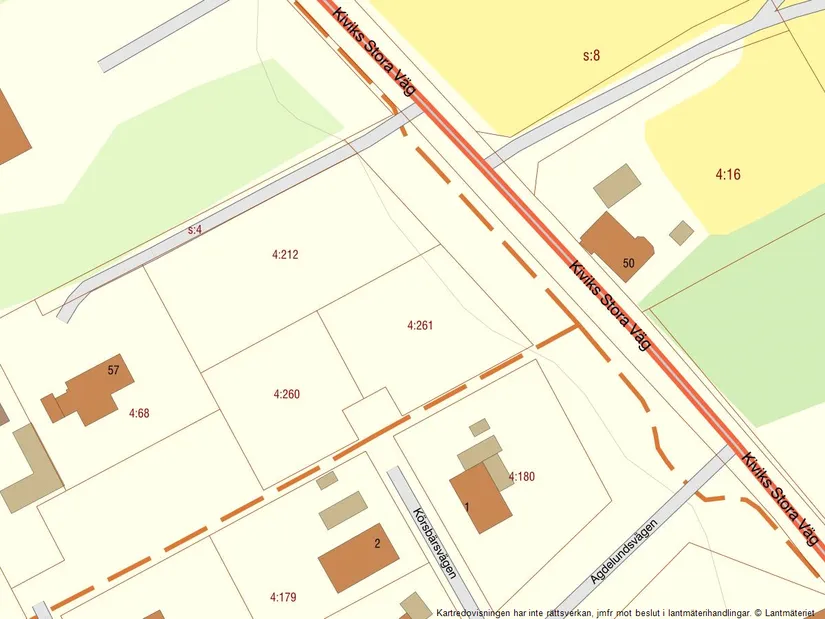 Tomt, Infart via Körsbärsvägen, Kivik, Simrishamn