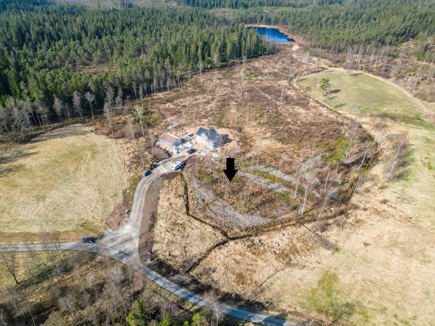 Tomt, Västra Sävshult 14, Aplared, Borås