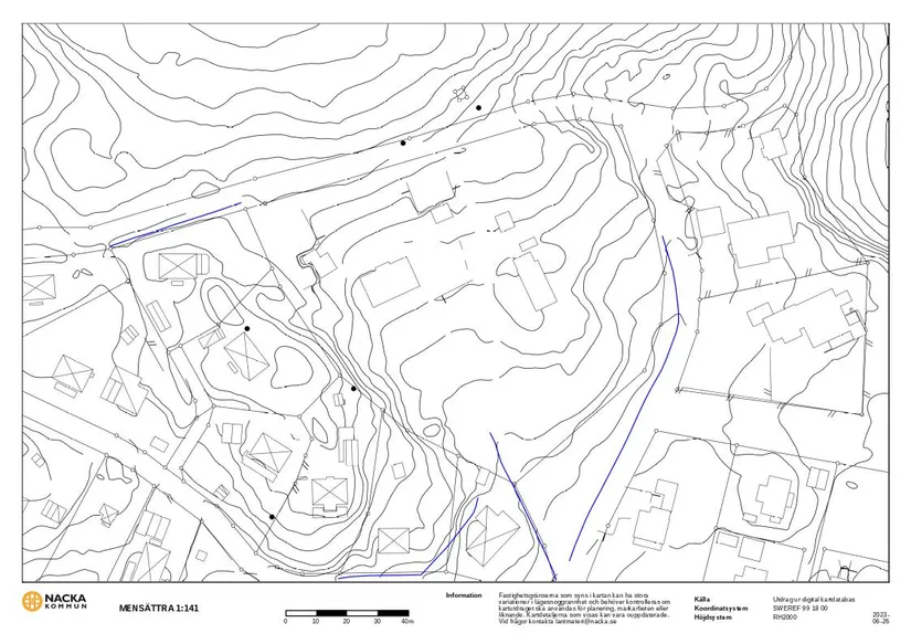 Villa, Förmansvägen 5, Mensättra, Nacka