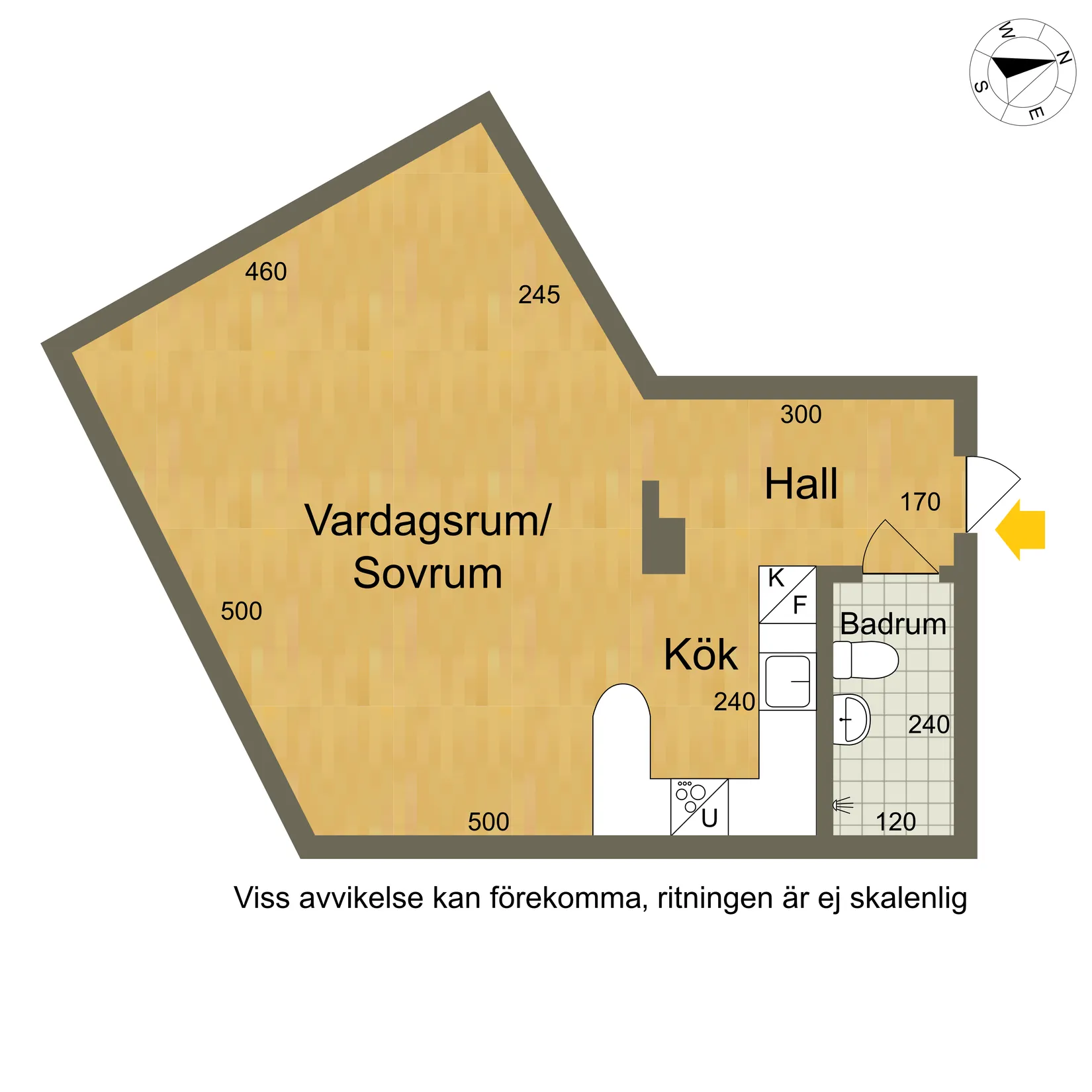 Bostadsrätt, Carl Roséns Gränd 8, Uddevalla