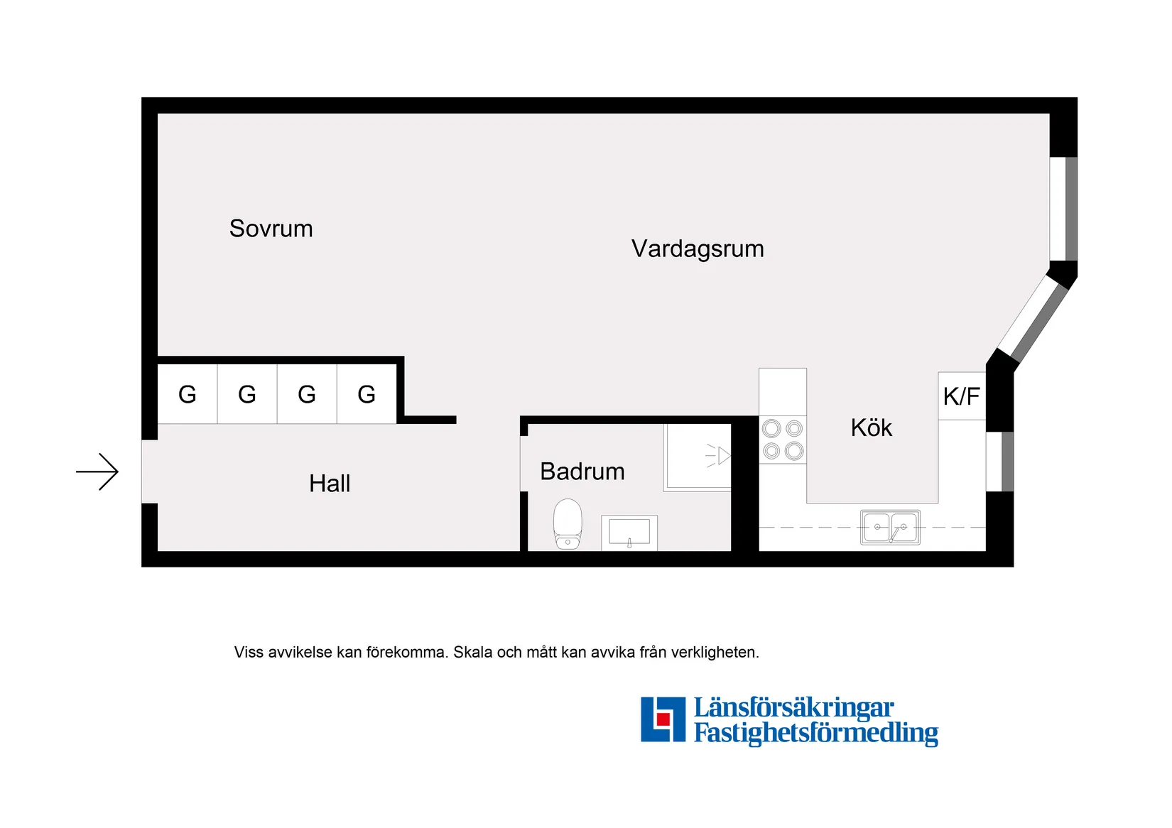 Bostadsrätt, Mäster Nilsgatan 24, City, Malmö