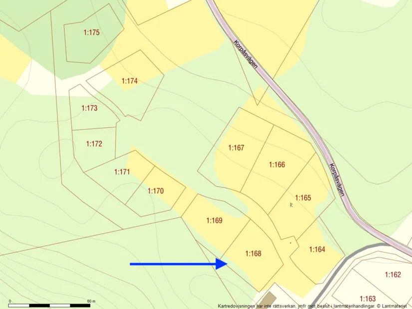 Tomt, Lilla Korpåsvägen 15, Munkedal
