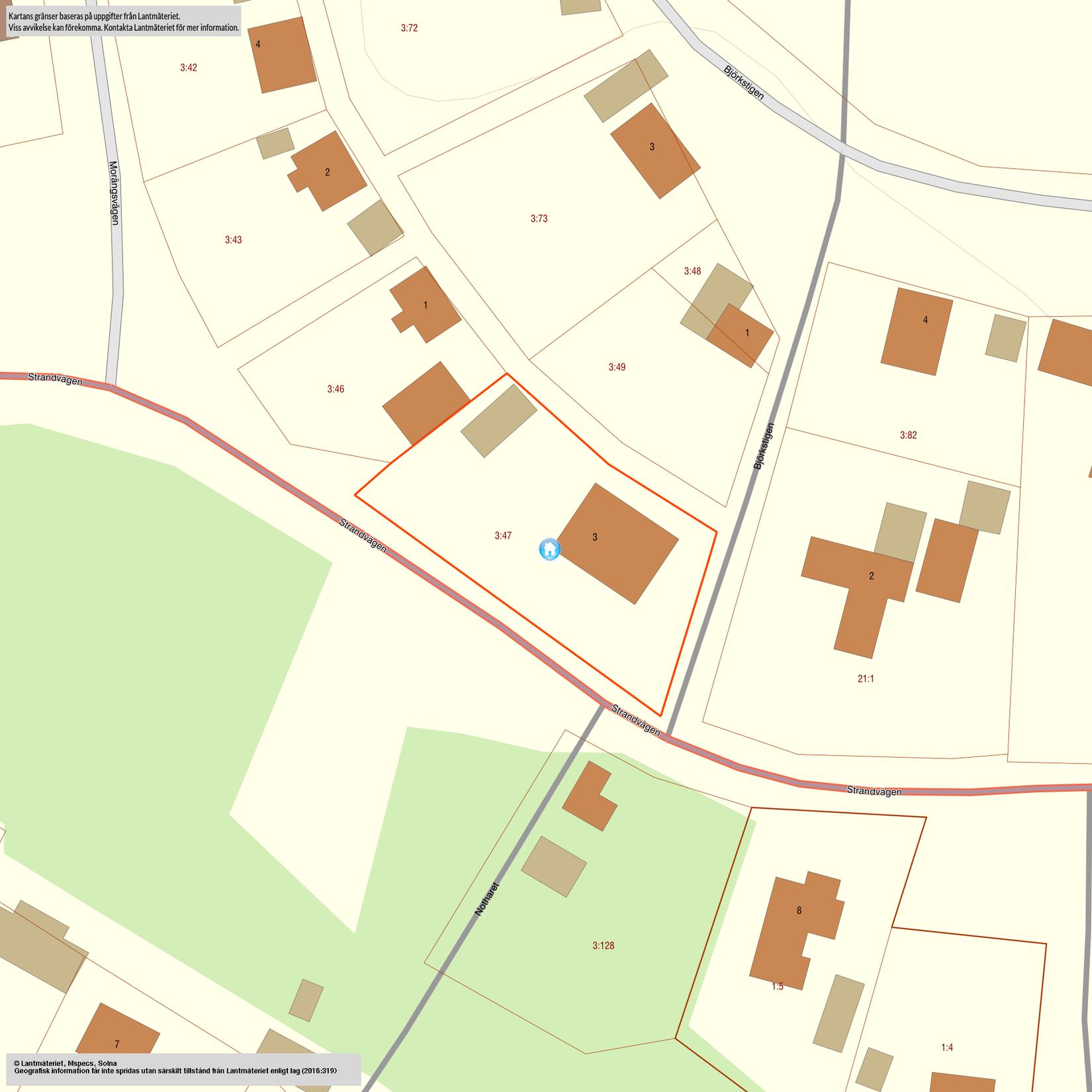 Villa, Strandvägen 3, Stocka, Nordanstig