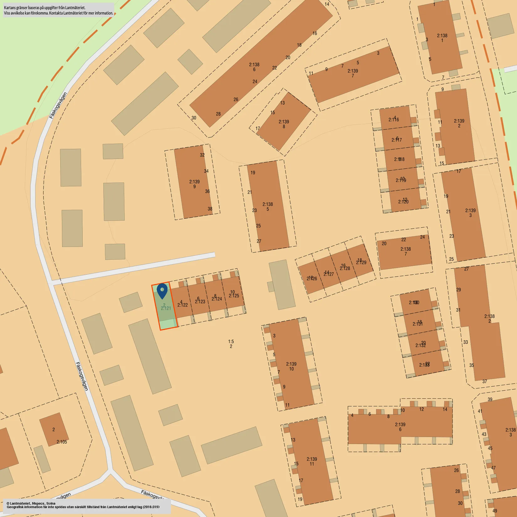 Radhus, Hjortronstigen 2, Nyhem, Finspång