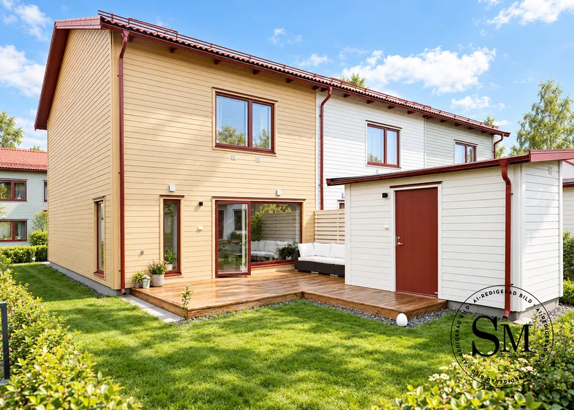 Radhus, Uttervägen 22, Kareby, Kungälv