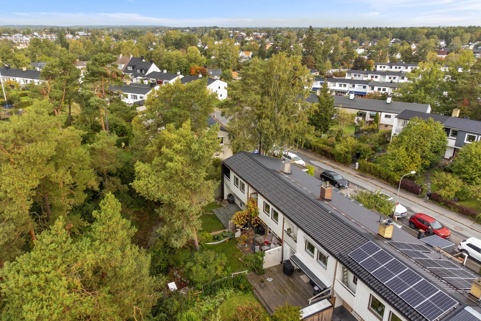 Radhus, Spireabågen 69, Hässelby Södra Villastad, Stockholm
