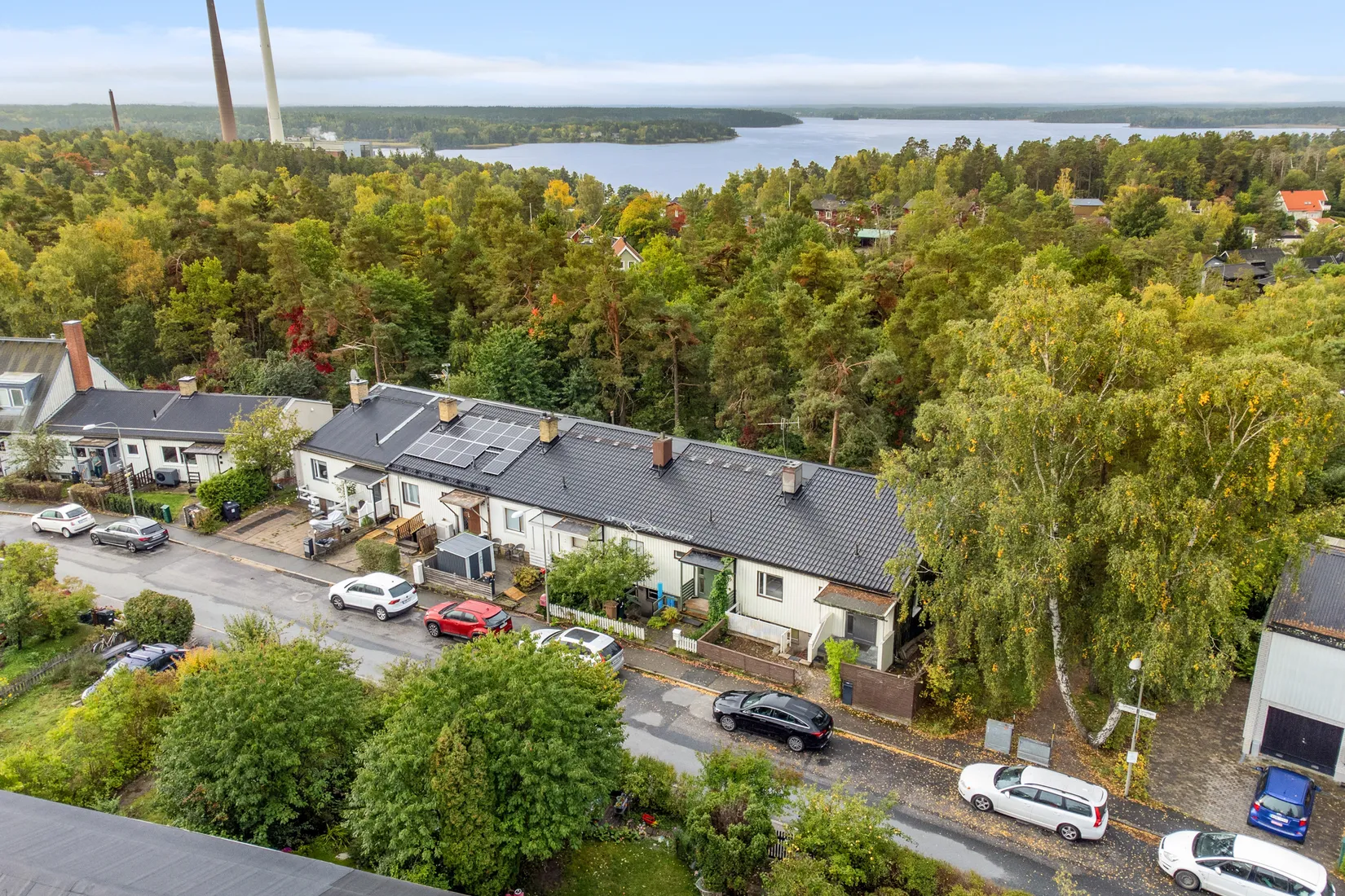 Villa, Radhus, Spireabågen 69, Hässelby Södra Villastad, Stockholm