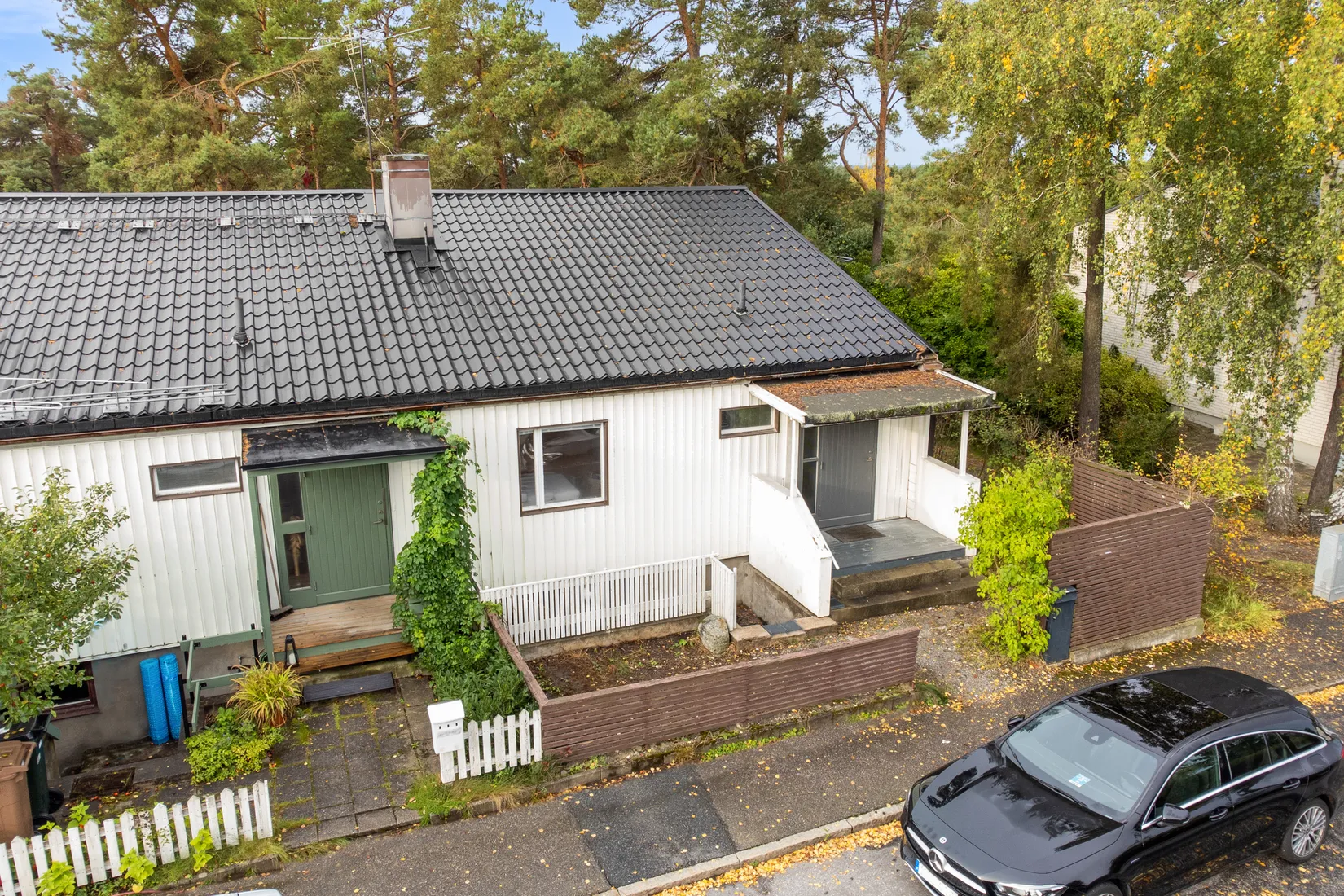 Villa, Radhus, Spireabågen 69, Hässelby Södra Villastad, Stockholm