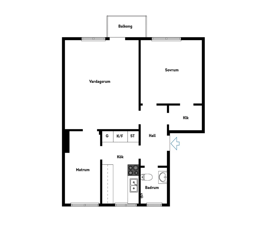 Bostadsrätt, Torggatan 7b, Nynäshamn