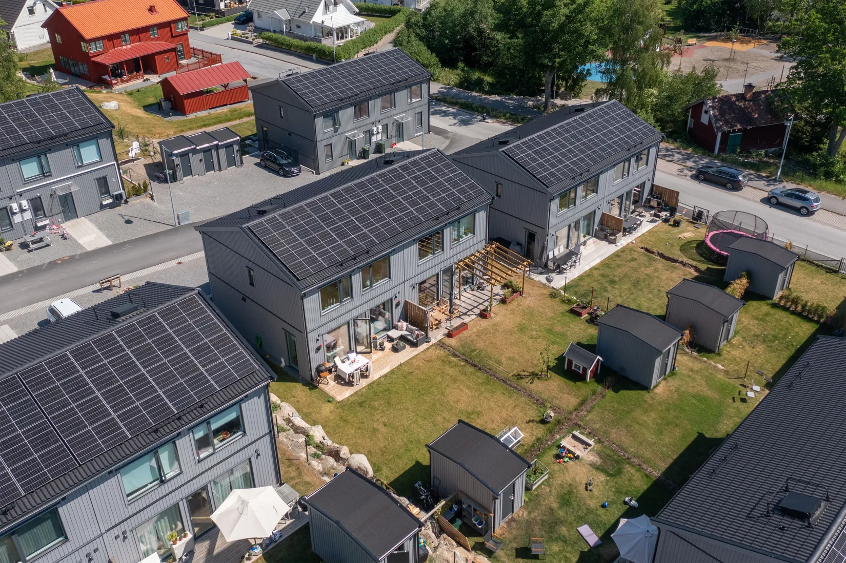 Radhus, Vildsvinsvägen 10A, Läggesta, Strängnäs
