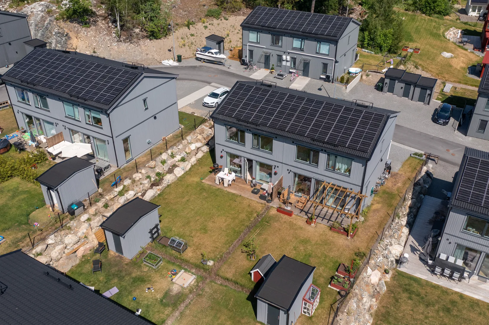 Radhus, Vildsvinsvägen 10A, Läggesta, Strängnäs