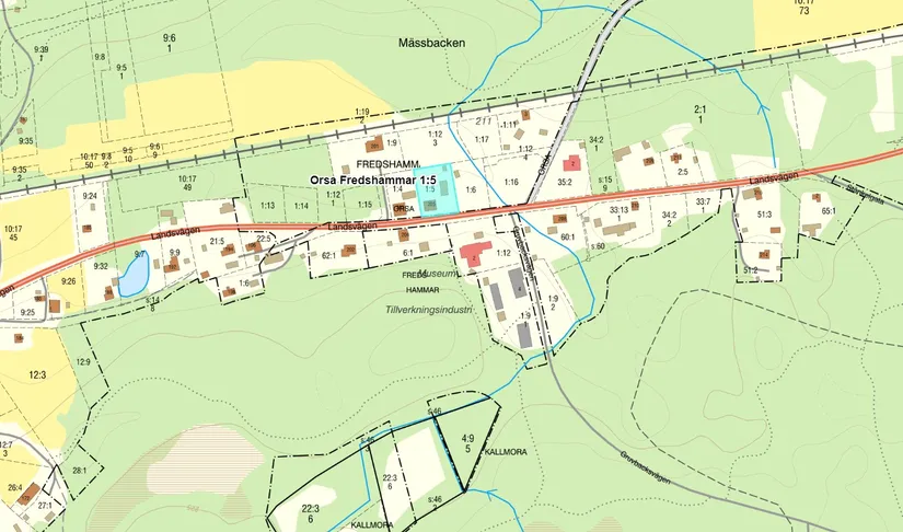 Villa, Landsvägen 205, Mässbacken, Orsa