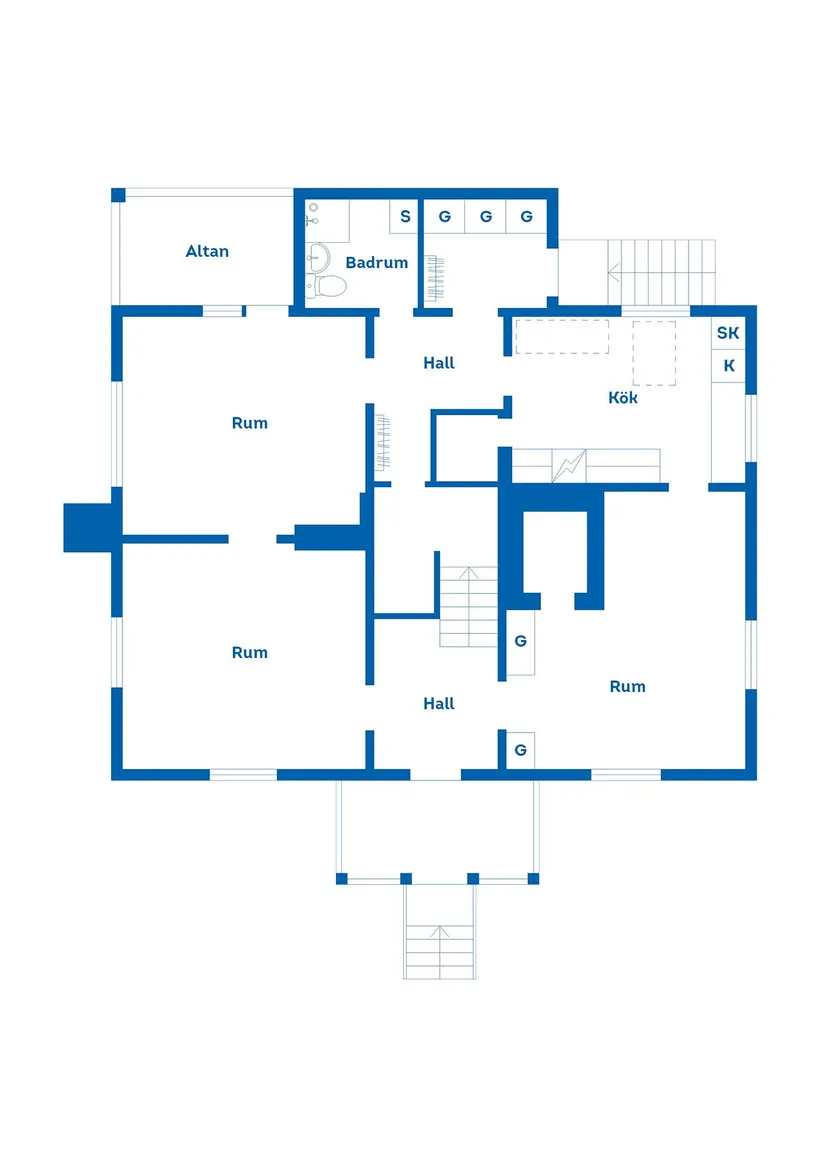 Villa, Landsvägen 205, Mässbacken, Orsa