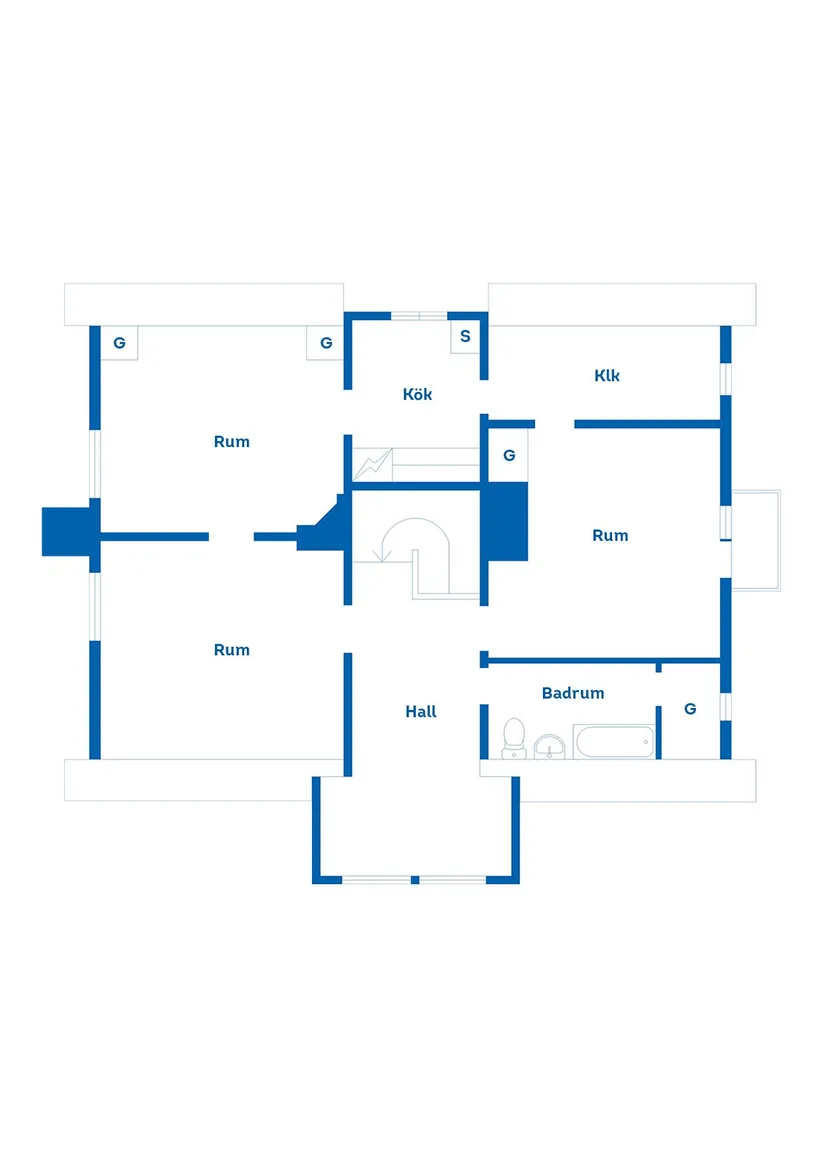 Villa, Landsvägen 205, Mässbacken, Orsa