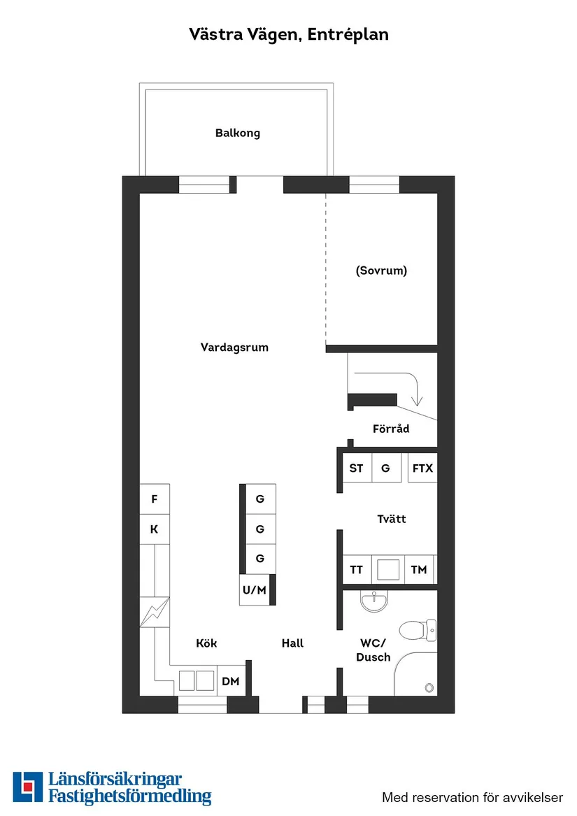 Bostadsrätt, Västra vägen 41C, Trönninge, Halmstad