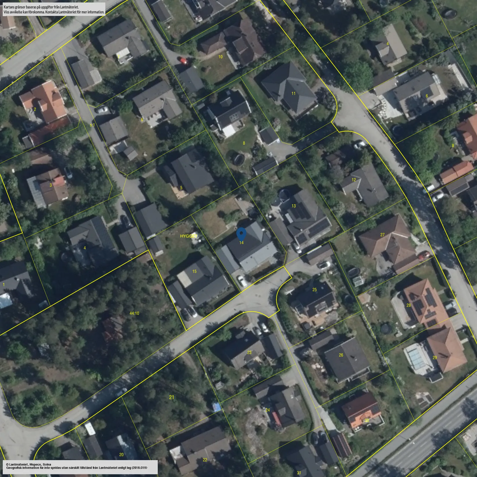 Villa, Hyggesgränd 9, Skarpäng, Täby
