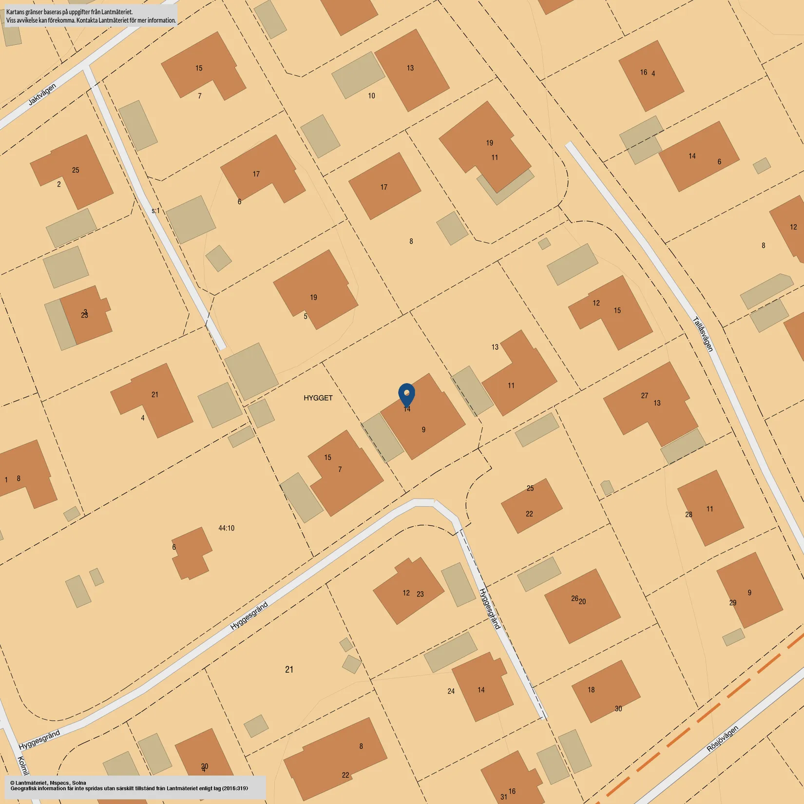 Villa, Hyggesgränd 9, Skarpäng, Täby