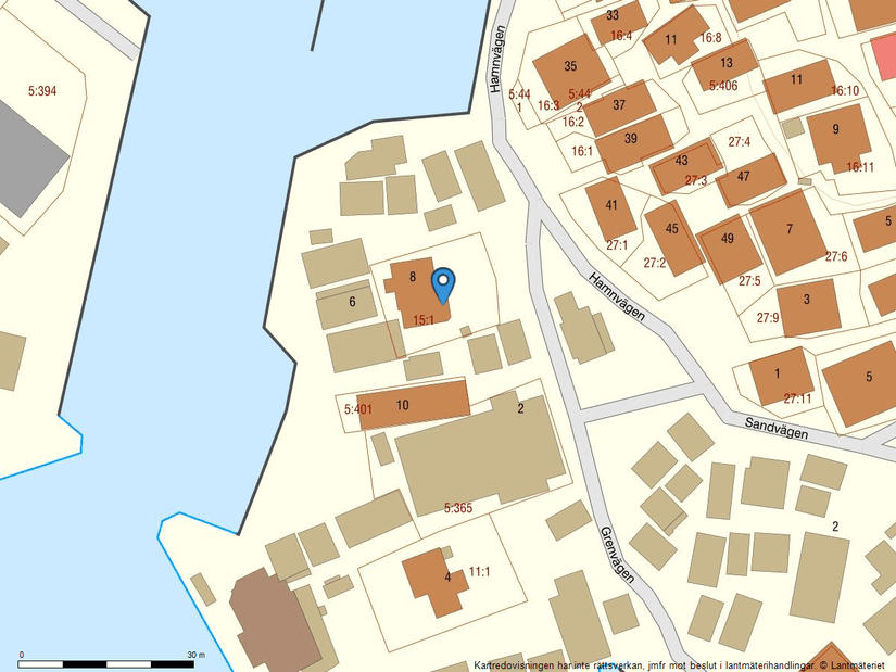 Villa, Hamnvägen 8, Mollösund, Orust