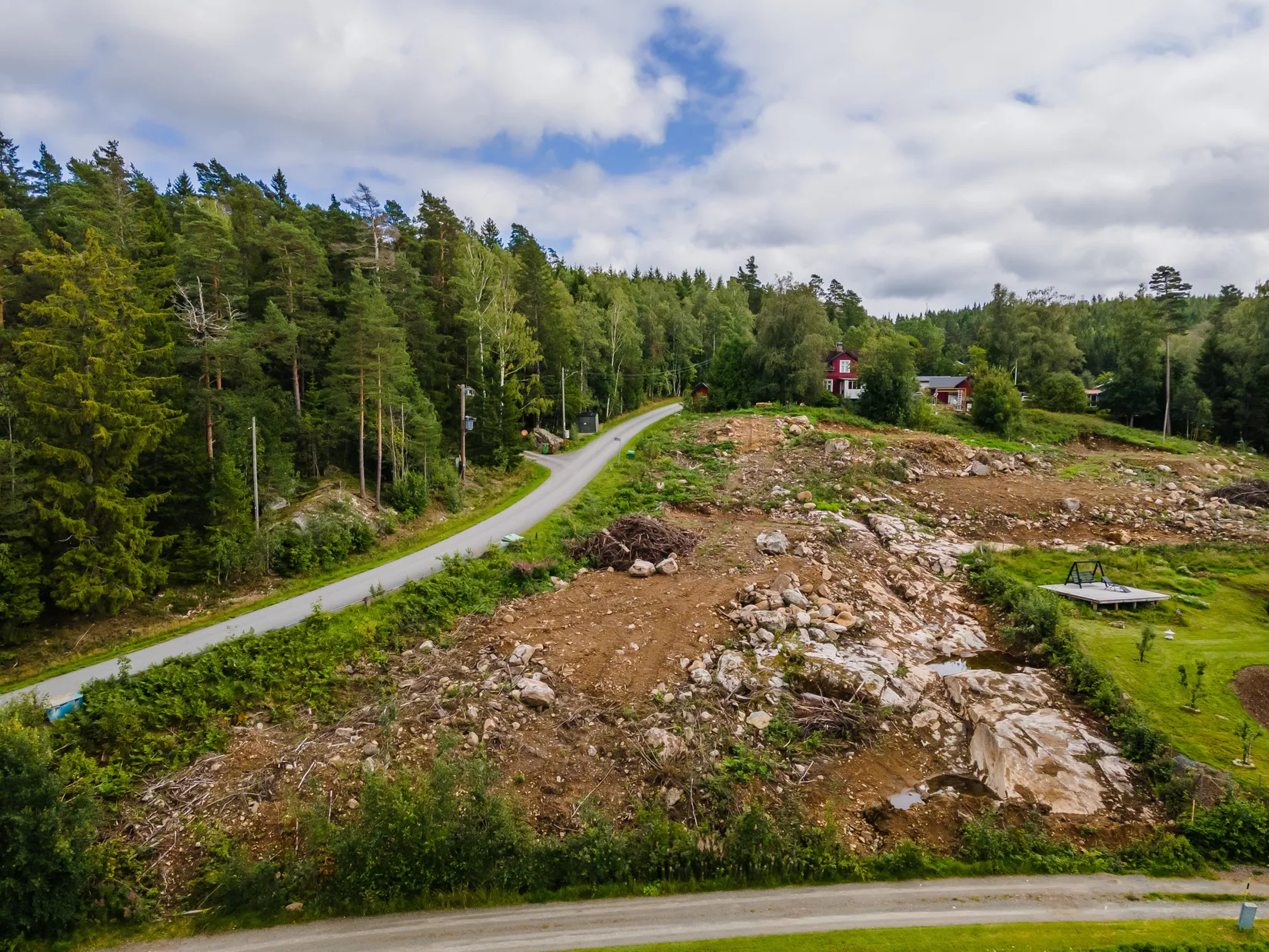 Tomt, Tomt i Hultängen, Bollebygd – bygg fritt i högt läge med utsikt och valmöjlighet, Bollebygd - Hultängen, Bollebygd